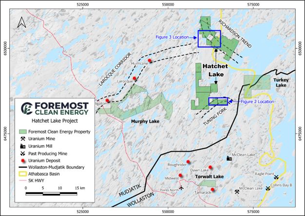 Hatchet Lake Regional Context Map