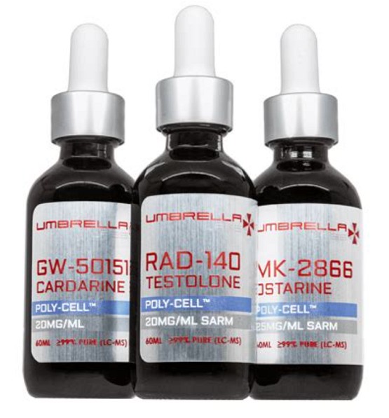 GW 501516 (Cardarine), RAD 140 (Testolone), and MK 677 (Ibutamoren)
