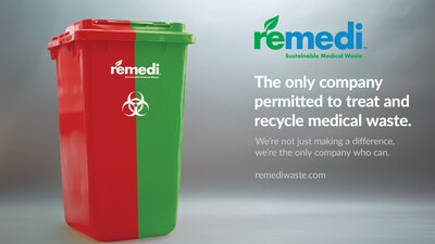 remedi is the only company in the U.S. permitted to both treat and recycle regulated medical waste. By transforming red bag waste into reusable resources, remedi is redefining what sustainability means for healthcare. We’re not just reducing impact—we’re the only company turning medical waste into a circular solution. Learn more at remediwaste.com. remedi is the only company in the U.S. permitted to both treat and recycle regulated medical waste. By transforming red bag waste into reusable resources, remedi is redefining what sustainability means for healthcare. We’re not just reducing impact—we’re the only company turning medical waste into a circular solution. Learn more at remediwaste.com.