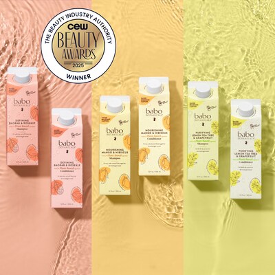 Babo Botanicals Wins CEW Excellence in Sustainability Award