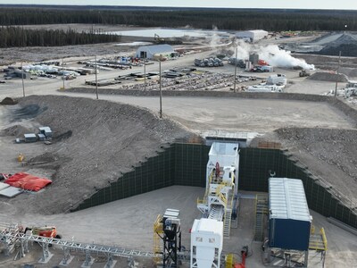 Primary Crusher (CNW Group/Foran Mining Corporation)