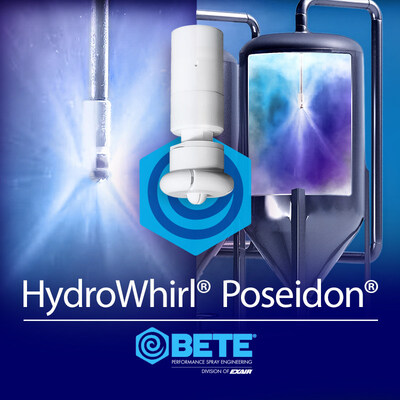 BETE's HydroWhirl Poseidon for Tank Cleaning BETE's HydroWhirl Poseidon for Tank Cleaning