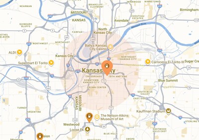 Inspiration's Kansas City PowerUp Point offers the only publicly available over 75 kW+ DC fast chargers with multiple stations within three miles of downtown Kansas City.