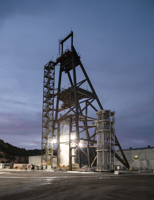 No. 9 Shaft at Night