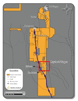 Figure 1: Location of the Machuca Project (CNW Group/Soma Gold Corp.)