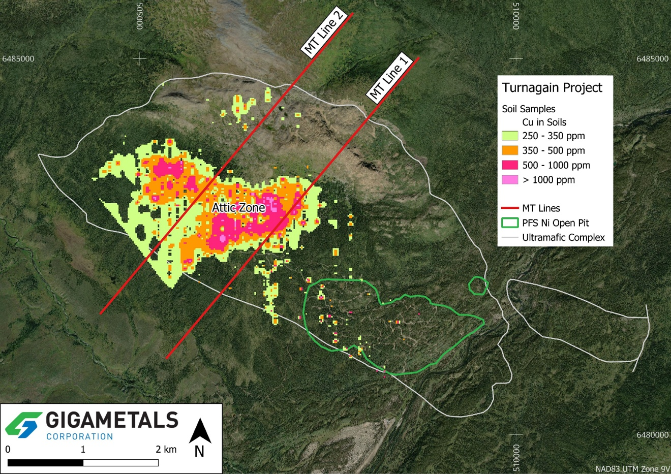 Giga Metals Geophysics Plan 2025