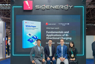 Sigenergy and The Mobility House Energy previewed their joint white paper, “Fundamentals and Applications of Bi-Directional Charging,” at Solar Solutions Düsseldorf Sigenergy and The Mobility House Energy previewed their joint white paper, “Fundamentals and Applications of Bi-Directional Charging,” at Solar Solutions Düsseldorf