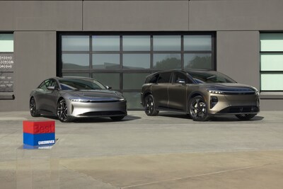Car and Driver has selected both Lucid Gravity and Lucid Air to join its esteemed 10Best lists for 2026 following a rigorous evaluation process. Car and Driver’s 10Best lists recognize the top 10 vehicles on the road today in two key segments – cars and trucks/SUVs – which stand out to editors with their respective combinations of value, fulfillment of mission, and overall driving experience. Lucid Gravity and Lucid Air are the only fully electric vehicles on their respective 10Best lists. Car and Driver has selected both Lucid Gravity and Lucid Air to join its esteemed 10Best lists for 2026 following a rigorous evaluation process. Car and Driver’s 10Best lists recognize the top 10 vehicles on the road today in two key segments – cars and trucks/SUVs – which stand out to editors with their respective combinations of value, fulfillment of mission, and overall driving experience. Lucid Gravity and Lucid Air are the only fully electric vehicles on their respective 10Best lists.