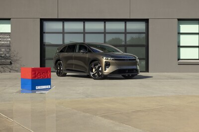 Lucid Gravity, consisting of the Grand Touring and Touring trims, is the newest addition to the company’s model lineup and was named to the Car and Driver 10Best Trucks & SUVs list in its first year of eligibility. This groundbreaking SUV redefines the segment, with Lucid’s signature blend of space, performance, and efficiency. Lucid Gravity, consisting of the Grand Touring and Touring trims, is the newest addition to the company’s model lineup and was named to the Car and Driver 10Best Trucks & SUVs list in its first year of eligibility. This groundbreaking SUV redefines the segment, with Lucid’s signature blend of space, performance, and efficiency.