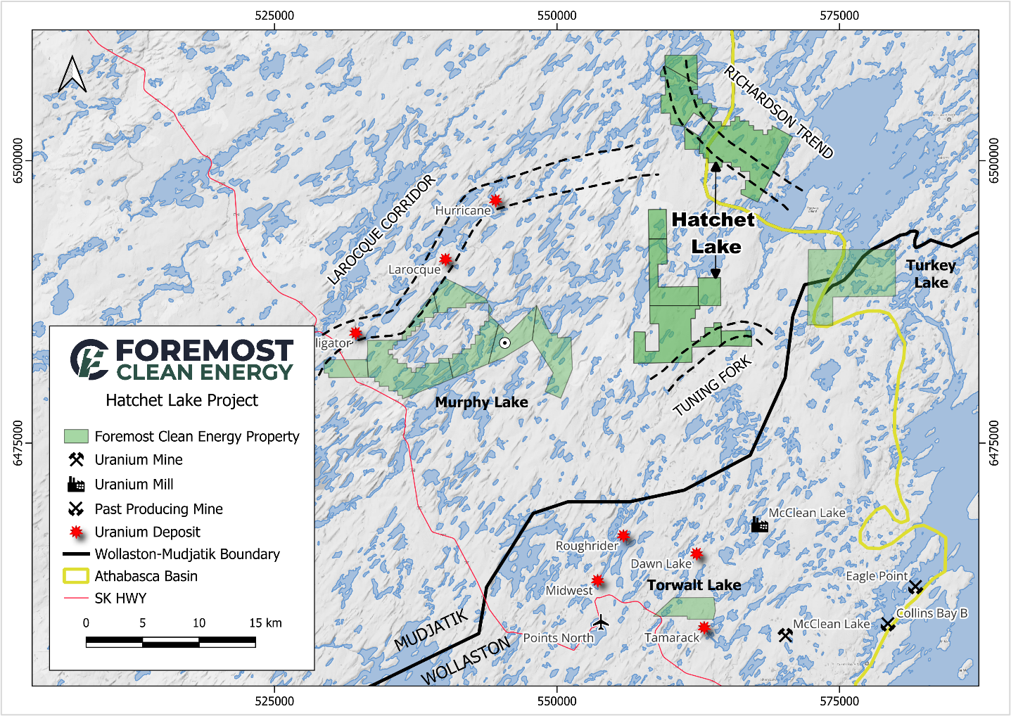 Hatchet Lake Regional Context Map