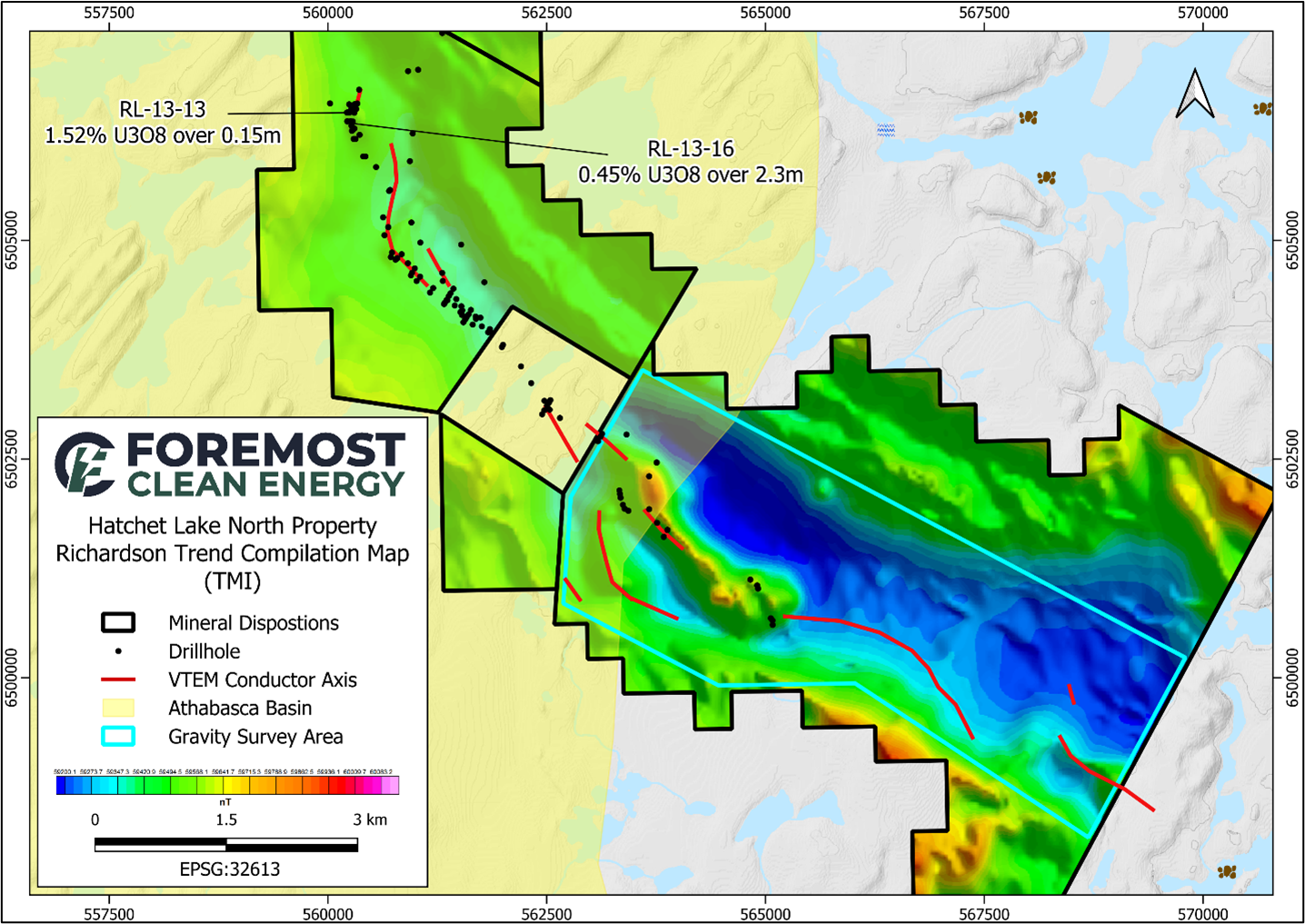 Hatchet Lake North Compilation Map