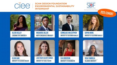 The 2026 CIEE Scan Design Foundation Environmental Sustainability Interns The 2026 CIEE Scan Design Foundation Environmental Sustainability Interns
