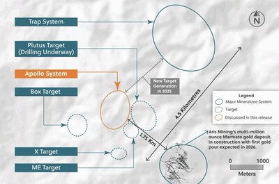 Figure 6: Plan View of the Guayabales Project Highlighting the Apollo System (CNW Group/Collective Mining Ltd.) Figure 6: Plan View of the Guayabales Project Highlighting the Apollo System (CNW Group/Collective Mining Ltd.)