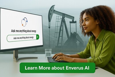 Enverus AI delivers the future of energy decision-making — powered by trusted industry intelligence, workflow-ready AI agents and the most comprehensive proprietary datasets.
