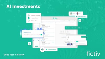 Fictiv has harnessed AI since 2016 to streamline quoting, factory selection, inspections, and DFM—creating intelligent traceability from requirements to delivery. Fictiv has harnessed AI since 2016 to streamline quoting, factory selection, inspections, and DFM—creating intelligent traceability from requirements to delivery.
