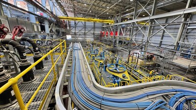 Process Plant – Cable and Piping Installation (CNW Group/Foran Mining Corporation)