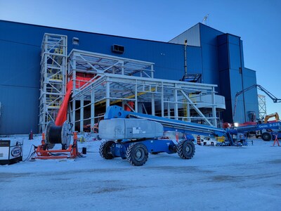 Compressor Building (CNW Group/Foran Mining Corporation)