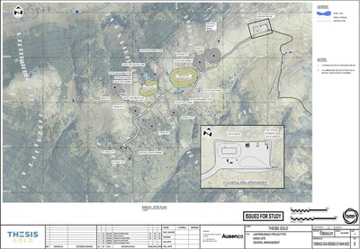 Figure 7: Ranch Site General Arrangement (CNW Group/Thesis Gold Inc.) Figure 7: Ranch Site General Arrangement (CNW Group/Thesis Gold Inc.)