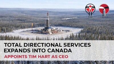 Total Directional Services expands into Canada with the formation of Calgary-based TDS Energy Services Inc., marking a key milestone in the company’s international growth strategy.