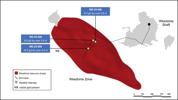 Wesdome Zone Plan View