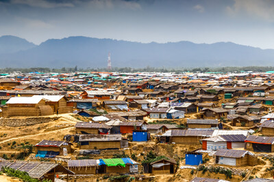 Rohingya refugee camps in Cox's Bazar, Bangladesh Rohingya refugee camps in Cox's Bazar, Bangladesh