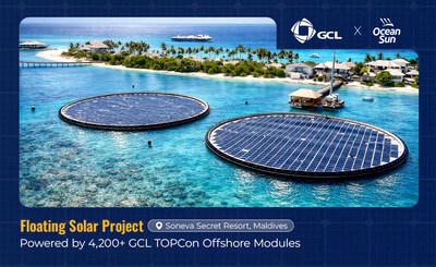 Floating Solar Project in Soneva Secret Resort, Maldives