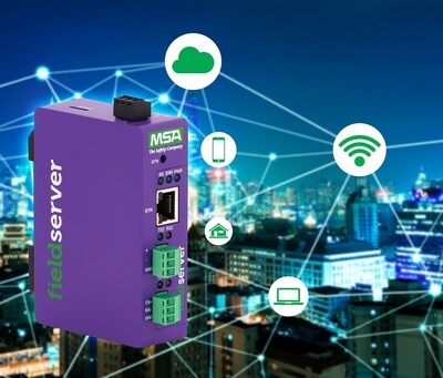 MSA FieldServer Protocol Gateways can help customers with building automation and controls, refrigerant leak detection and data management. These Industrial Internet of Things (IIoT) gateways are secure, easy-to-configure devices that serve as entry points for data communication and processing between different HVAC-R products and network protocols to the cloud.