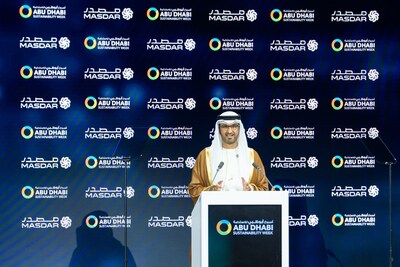 "The corridor to the future runs through the UAE": Abu Dhabi powering the AI era with molecules, gigawatts and partnership (PRNewsfoto/Masdar)
