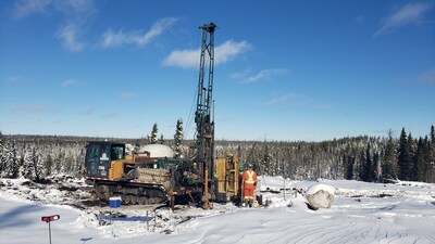 Figure 1 – Hydrology drilling at West Joe (CNW Group/Power Metals Corp.) Figure 1 – Hydrology drilling at West Joe (CNW Group/Power Metals Corp.)