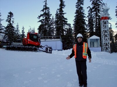Shawne MacDonald in the field
