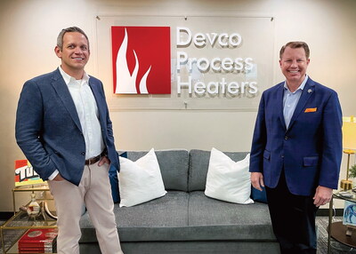Jeff Hutsell (left) and Darton Zink finalized Zeeco's acquisition of Devco Process Heaters in late 2025. Jeff Hutsell (left) and Darton Zink finalized Zeeco's acquisition of Devco Process Heaters in late 2025.