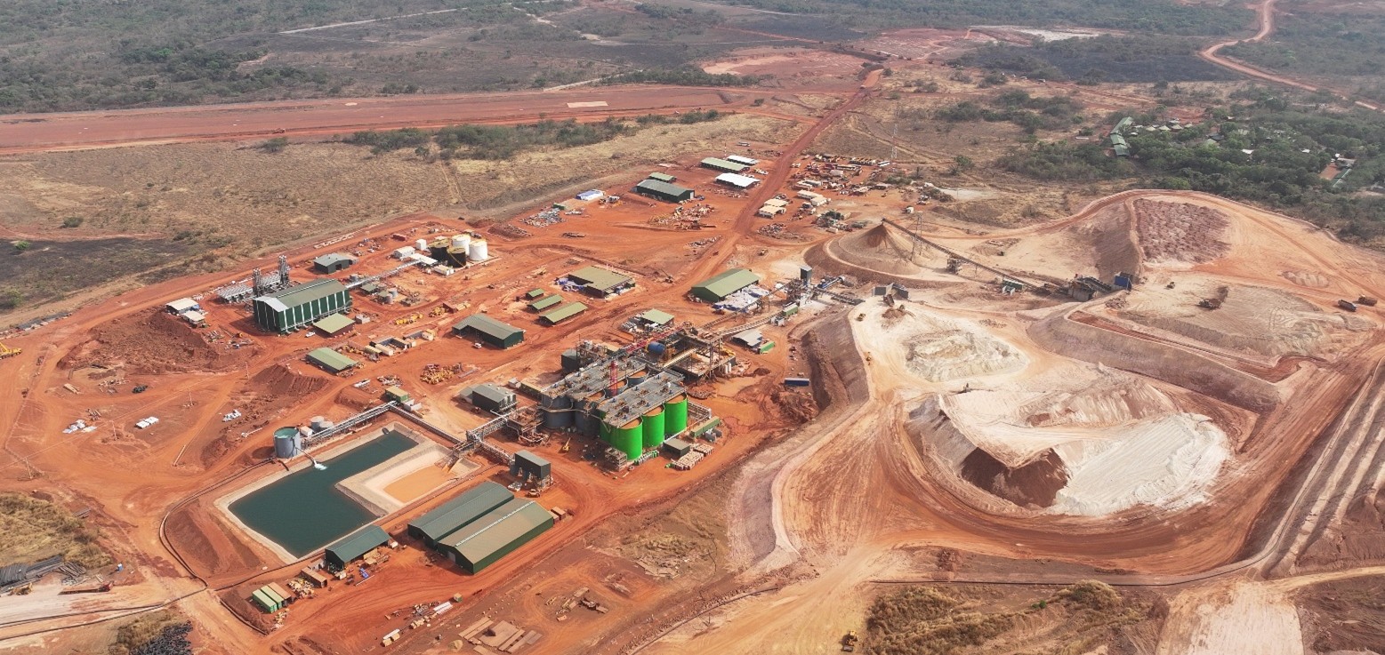 Aerial View of the Kiniero Gold Project as at 20 January 2026
