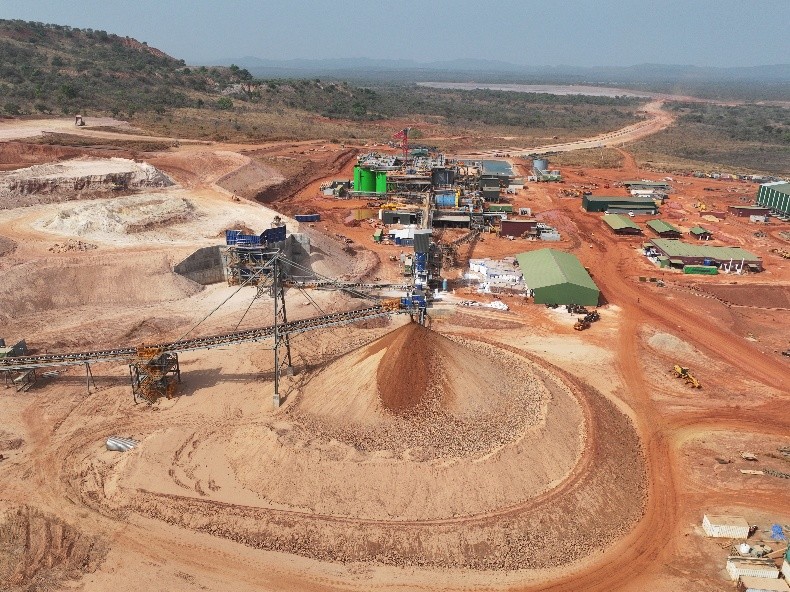 Elevation view of Processing Plant