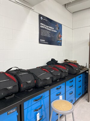 Personal protective equipment is essential for student safety, yet many schools report insufficient quantities available for classes. (CNW Group/CWB Welding Foundation)