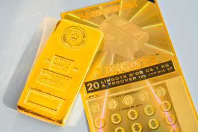 Loto-Québec’s La Course aux lingots scratch ticket is back (CNW Group/Loto-Québec)