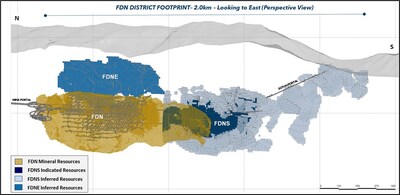 Figure 2:  2025 Mineral Resources – Measured, Indicated, and Inferred (CNW Group/Lundin Gold Inc.)