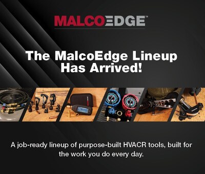 MalcoEdge? brings together a new lineup of purpose-built refrigeration tools designed for real jobsite demands. From installation to diagnostics and service, every tool is engineered for accuracy, durability, and efficiency?so you can work faster, safer, and with total confidence. MalcoEdge? brings together a new lineup of purpose-built refrigeration tools designed for real jobsite demands. From installation to diagnostics and service, every tool is engineered for accuracy, durability, and efficiency?so you can work faster, safer, and with total confidence.