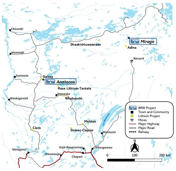 Figure 1:  BRW Quebec Portfolio