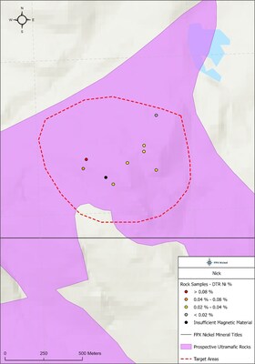 Figure 4 – Nick Target area (CNW Group/FPX Nickel Corp.)