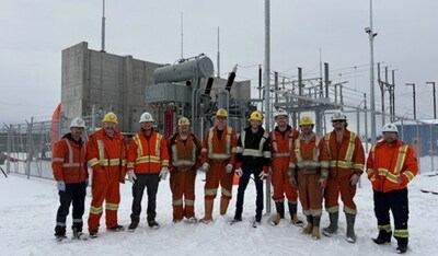 Energization Crew at the McIlvenna Bay Mine Site (CNW Group/Foran Mining Corporation)