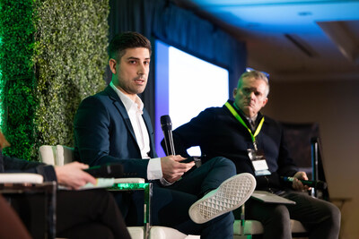 Mattamy Homes' Phillip Santana was recognized with the Young Industry Leader of the Year award at the 2026 ENERQUALITY Building Innovation Forum & Awards. (CNW Group/Mattamy Homes Limited)