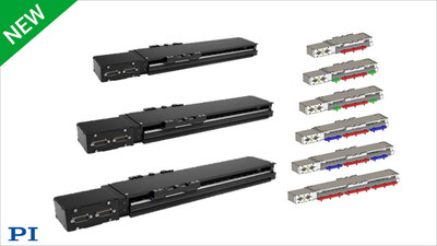 PI introduces configurable modular precision linear stage family with thousands of possible configurations.