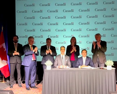 MoU Signature (CNW Group/Rock Tech Lithium Inc.)