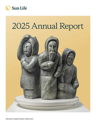 Sun Life's 2025 Annual Report cover features Ellesmere by Inuit-Canadian artist Abraham Anghik Ruben (CNW Group/Sun Life Financial Inc. - Financial News)