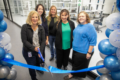 Avantor’s EVP and Chief Operating Officer Mary Blenn (left) and associates celebrate the expansion of the St. Louis facility with a ribbon-cutting ceremony. Avantor’s EVP and Chief Operating Officer Mary Blenn (left) and associates celebrate the expansion of the St. Louis facility with a ribbon-cutting ceremony.