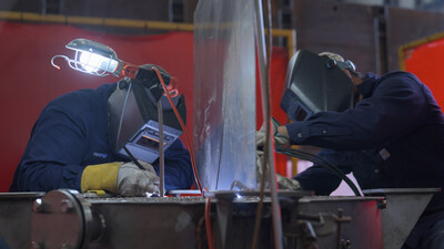 Fabrication of Deployable Energy's Unity demonstration reactor. Fabrication of Deployable Energy's Unity demonstration reactor.