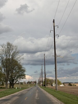 Power grid upgrades underway in Williams County, Ohio, are designed to help the line better withstand severe weather, falling trees and other hazards that commonly cause power outages. The work will also improve the flow of electricity through the system, making it easier to reroute power and keep the lights on for customers during emergencies or maintenance.