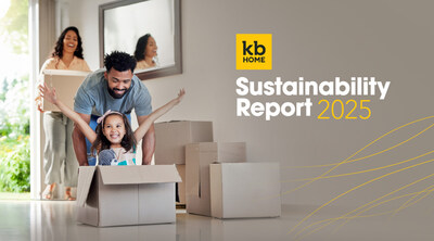 KB Home, one of the largest and most recognized homebuilders in the U.S., today shared its progress and performance for 2025 in its 19th annual Sustainability Report.