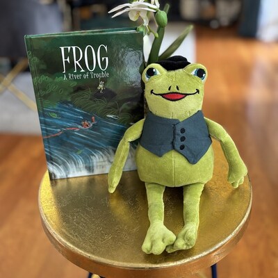 Get ready for another adventure in the beloved Frog Series with Frog: A River of Trouble. The eighth book follows Frog and Squirrel on a spring picnic that turns into a thrilling river adventure.