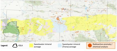 Figure 3 – Uranium Potential from Wyoming State Geological Survey (CNW Group/Uranium Royalty Corp.)